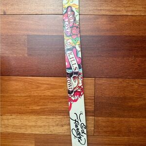 Ed Hardy genuine  leather belt